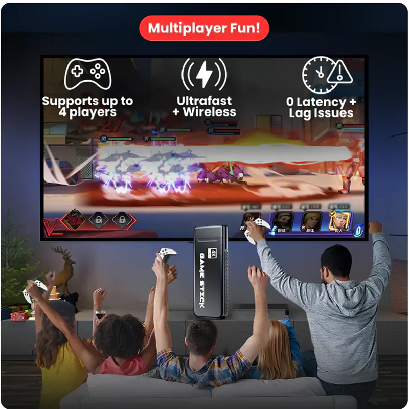 RETROPRO GAMING CONSOLE (2 Free Controllers Included)